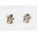 Charm Stud Earrings Tortoise Turtle Sterling Silver 925 Women Men Unisex Child Girl Boy Engraved Handmade E392